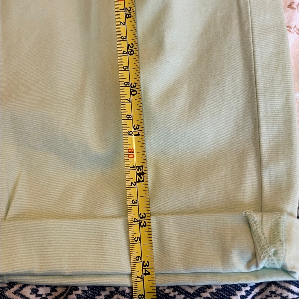 Talbots relaxed Women's Mint Chinos - Picture 3 of 6